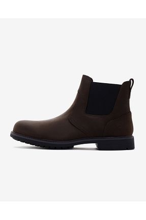 بوت / نیم بوت قهوه ای مردانه پاشنه تخت Timberland - کد 798791094