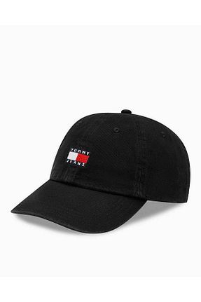 کلاه مشکی زنانه پنبه ای Tommy Hilfiger - کد 787559996