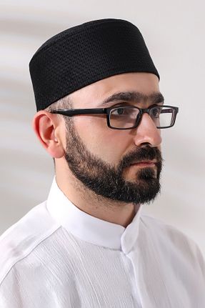 کلاه مشکی مردانه مخمل ihvanonline - کد 781453998