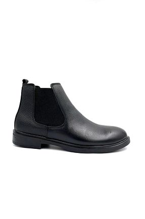 بوت / نیم بوت مشکی مردانه چرم خالص BEYAZ - کد 871054664