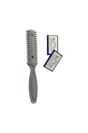 برس و شانه مو طوسی Croc - کد 871051460