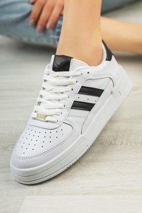 کفش اسنیکر سفید زنانه بند دار mackrock sports - کد 347169813