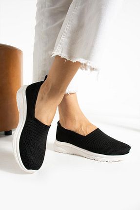 کفش اسنیکر مشکی زنانه بدون بند mackrock sports - کد 836337431