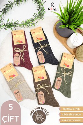 جوراب مشکی زنانه پشمی Miss Lana Ladies Socks - کد 364556264