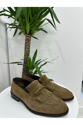 کفش کلاسیک نارنجی مردانه چرم خالص Klay Shoes - کد 871076870