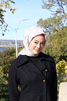 روسری بژ پنبه پلی استر başörtü dükkanı - کد 871074820