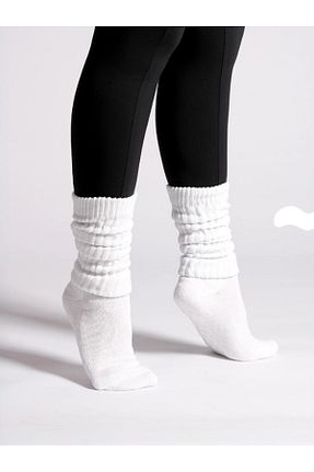 جوراب اسپرت سفید زنانه پنبه ای Muse Of Socks - کد 807103396