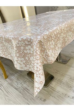 رومیزی قهوه ای نایلون ABCPANO - کد 871087249
