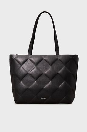 کیف دوشی مشکی زنانه پلی استر Calvin Klein - کد 871359616