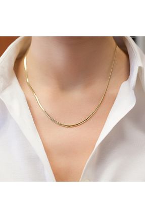 گردنبند طلا زرد زنانه 14 عیار Ariş - کد 871130567