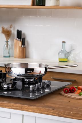 ماهیتابه طوسی 1 پارچه Emsan - کد 871364946