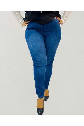 ساق شلواری آبی زنانه جین abla - کد 871169164