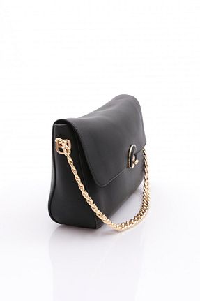 کیف دوشی مشکی زنانه چرم مصنوعی Matmazel - کد 871171540