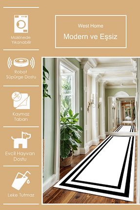 کناره سفید پلی استر West Home - کد 871192559