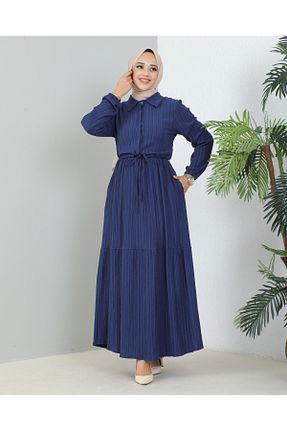 لباس حجاب سرمه ای زنانه Relaxed MSK Fashion - کد 871198615
