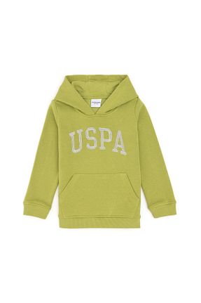 سوئیشرت سبز بچه گانه ساده U.S. Polo Assn. - کد 871203989