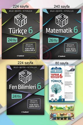 درسی و کتب کمک آموزشی Tudem Yayınları - کد 871203200