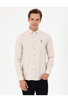 پیراهن مشکی مردانه یقه پیراهنی U.S. Polo Assn. - کد 871241954