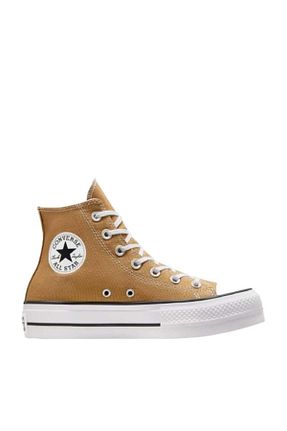 کفش پیاده روی زرد زنانه پارچه ای Converse - کد 871232844