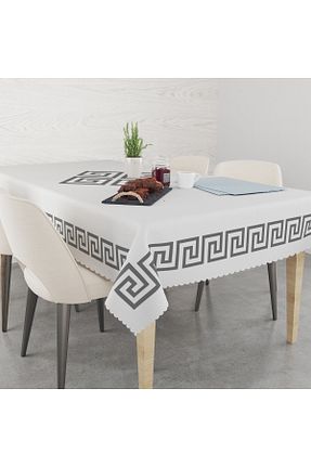 رومیزی طوسی پلی استر yok yok evim eve dair her şey - کد 871247393
