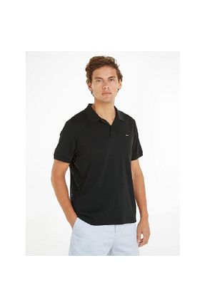 پولوشرت مشکی مردانه پنبه ای Calvin Klein - کد 853855370