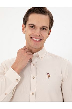 پیراهن مشکی مردانه یقه پیراهنی U.S. Polo Assn. - کد 871241954