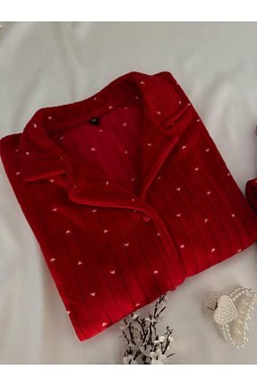 ست لباس راحتی قرمز زنانه Kalp MH Moony Homewears - کد 871250817
