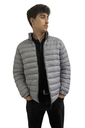 کاپشن طوسی مردانه رگولار Marjinal City - کد 871263860