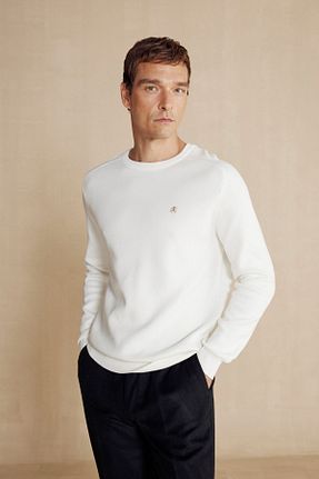 پلیور بژ مردانه Saç Örgü BROOKS BROTHERS - کد 871323661