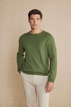 پلیور سبز مردانه Saç Örgü BROOKS BROTHERS - کد 871323606