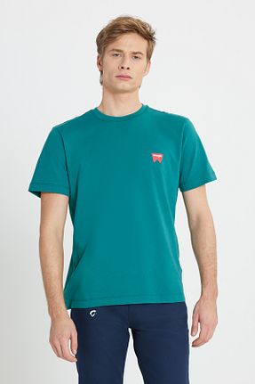 تیشرت سبز مردانه رگولار Wrangler - کد 770038514