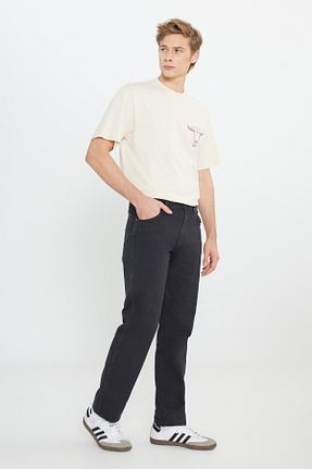 شلوار جین مشکی مردانه پاچه ساده Wrangler - کد 665129655