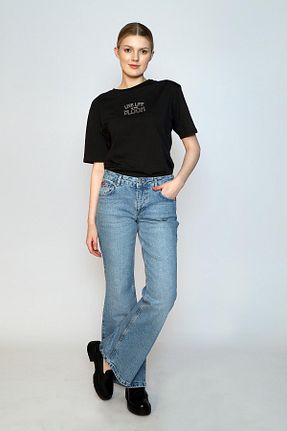 شلوار جین آبی زنانه رگولار Lee Cooper - کد 869819887