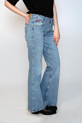 شلوار جین آبی زنانه رگولار Lee Cooper - کد 869819887