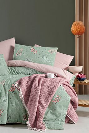 روتختی تک نفره سبز کش دار MyStory Home - کد 867325848