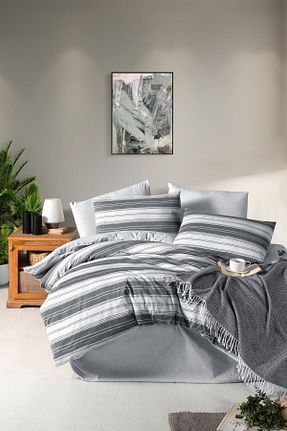 روتختی دونفره طوسی 200 x 220 MyStory Home - کد 823654618