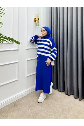 لباس سرمه ای زنانه تریکو bezenstore - کد 869856893