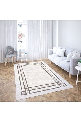 کاور فرش قهوه ای پلی استر Coperta - کد 854849749