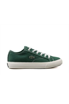 کفش اسنیکر سبز مردانه بند دار Lacoste - کد 869861363