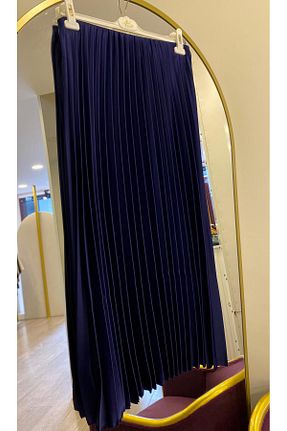دامن حجاب سرمه ای زنانه رگولار MODA - کد 869873066