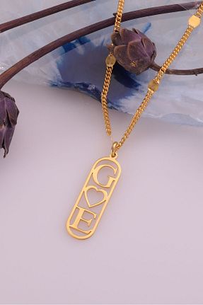گردنبند نقره طلائی زنانه 925 عیار Nox Jewelry - کد 869898309