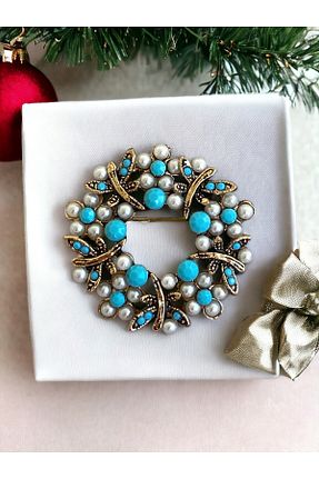 سنجاق سینه متالیک زنانه فلزی FAYRA ACCESSORIES - کد 794189153