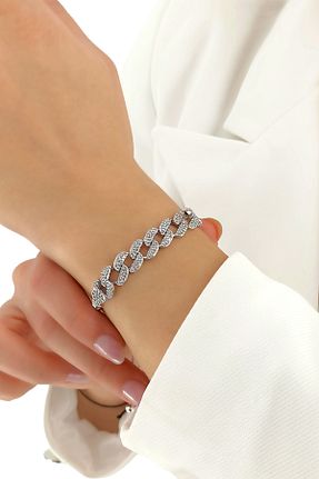 دستبند استیل (فولاد) زنانه استیل (فولاد) Çlk Accessories - کد 777986977