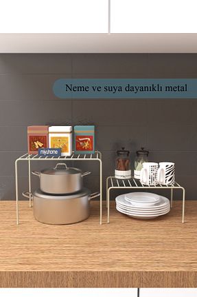 قفسه آشپزخانه بژ moniev - کد 794553395