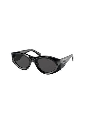 عینک آفتابی مشکی زنانه بیضی Prada - کد 869921752