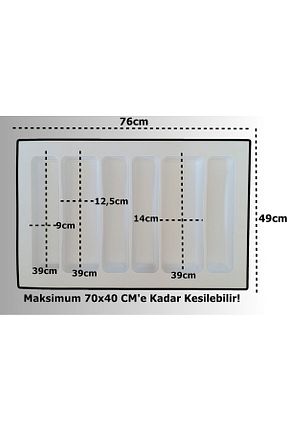 جای قاشق سفید پلاستیک ALMITAL - کد 869919723