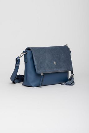 کیف پستچی آبی زنانه جیر Jacquline - کد 869908329