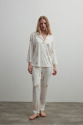 ست لباس راحتی نباتی زنانه ساده Hays - کد 869929140