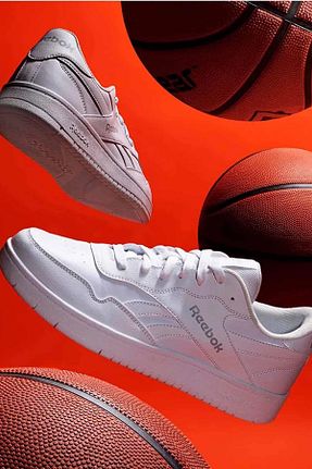 کفش اسنیکر سفید زنانه بند دار Reebok - کد 869932513