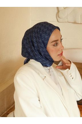 روسری بنفش پلی استر Modakaşmir - کد 869933998